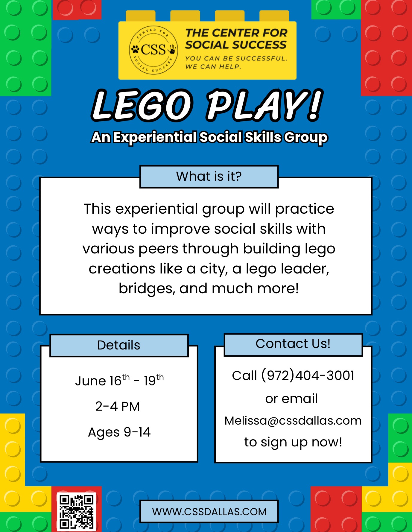 Legos Camp Flyer